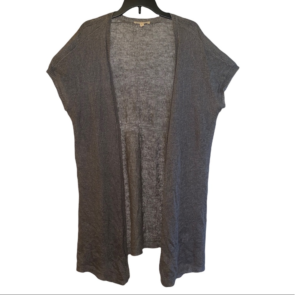 Eileen Fisher 100% Linen Sweater Cardigan (Size: Medium) - Picture 1 of 9